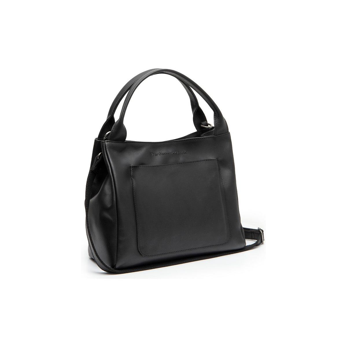 Tenara Full-Grain Leather Handbag Damska in Classic 100% Full-Grain Leather - Front Profile View &amp; Tailored Silhouette | Buy Online