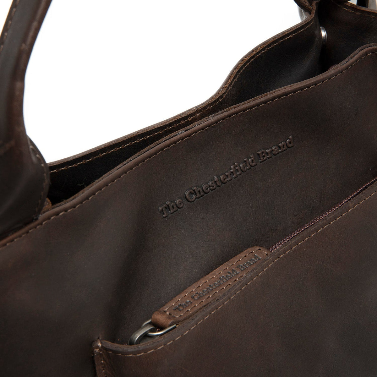 Tenara Full-Grain Leather Handbag Damska – alternate product view 2