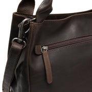 Tenara Full-Grain Leather Handbag Damska – alternate product view 3