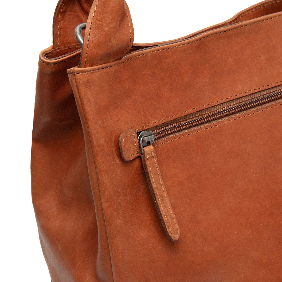 Tenara Full-Grain Leather Handbag Damska – alternate product view 3