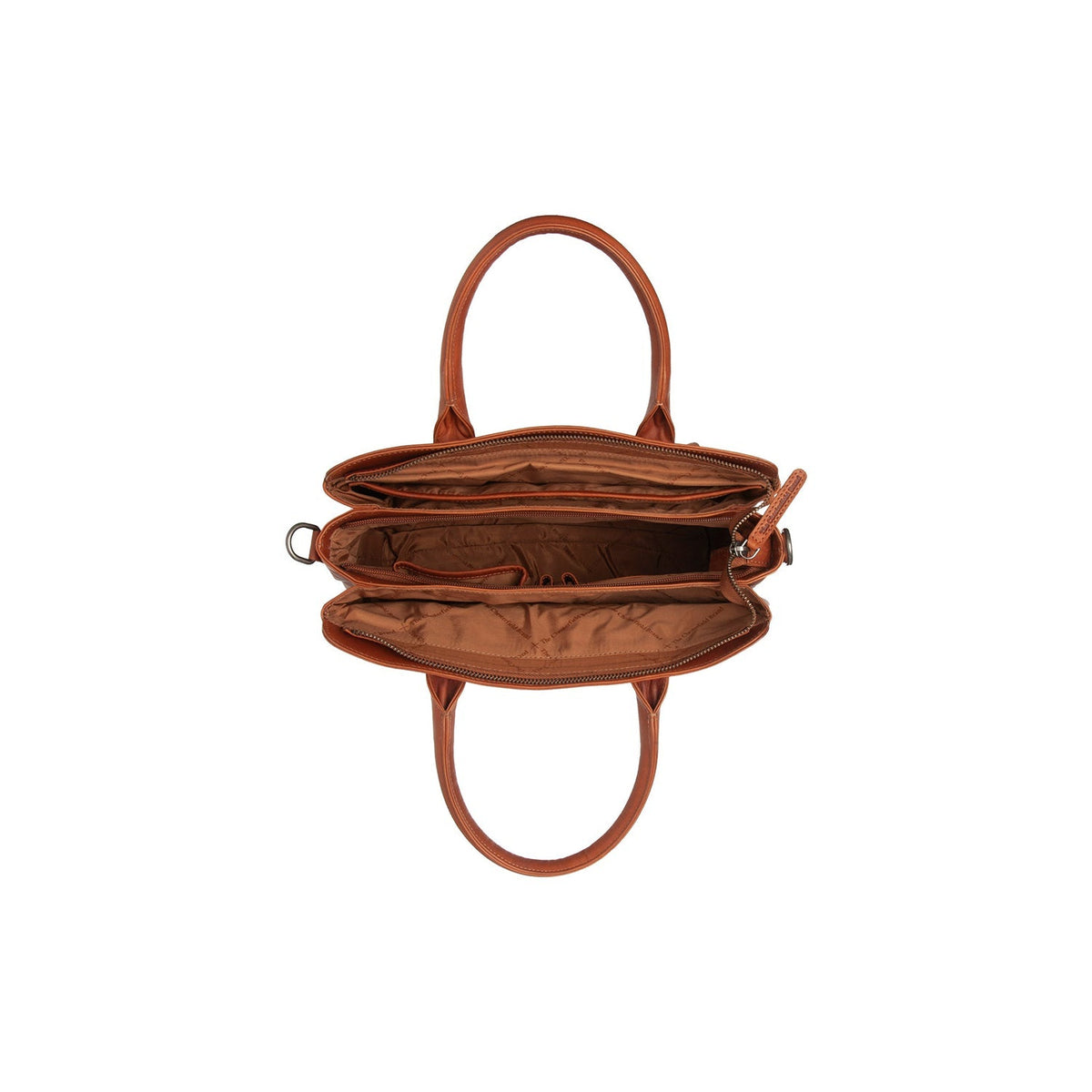 Valmonte Full-Grain Leather Handbag Damska – alternate product view 3