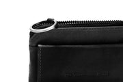 Oliver Full-Grain Leather Key Case Damska - Lateral Side Profile View Showing Sleeve Cut &amp; Athletic Taper Fit