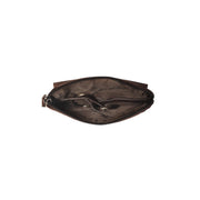 Tailored Rib Cuffs &amp; Hem Craftsmanship Construction Detail on Oliver Full-Grain Leather Key Case Damska