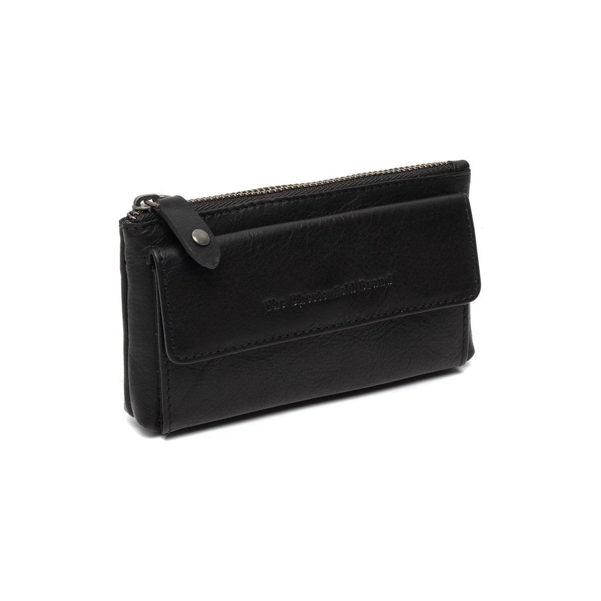 Violette Full-Grain Leather Key Case Damska in Classic 100% Full-Grain Leather - Front Profile View &amp; Tailored Silhouette | Buy Online