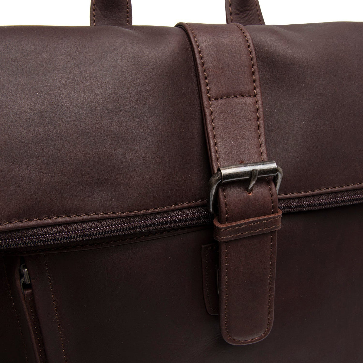 Larsson Full-Grain Leather Laptop Backpack Damska – alternate product view 2