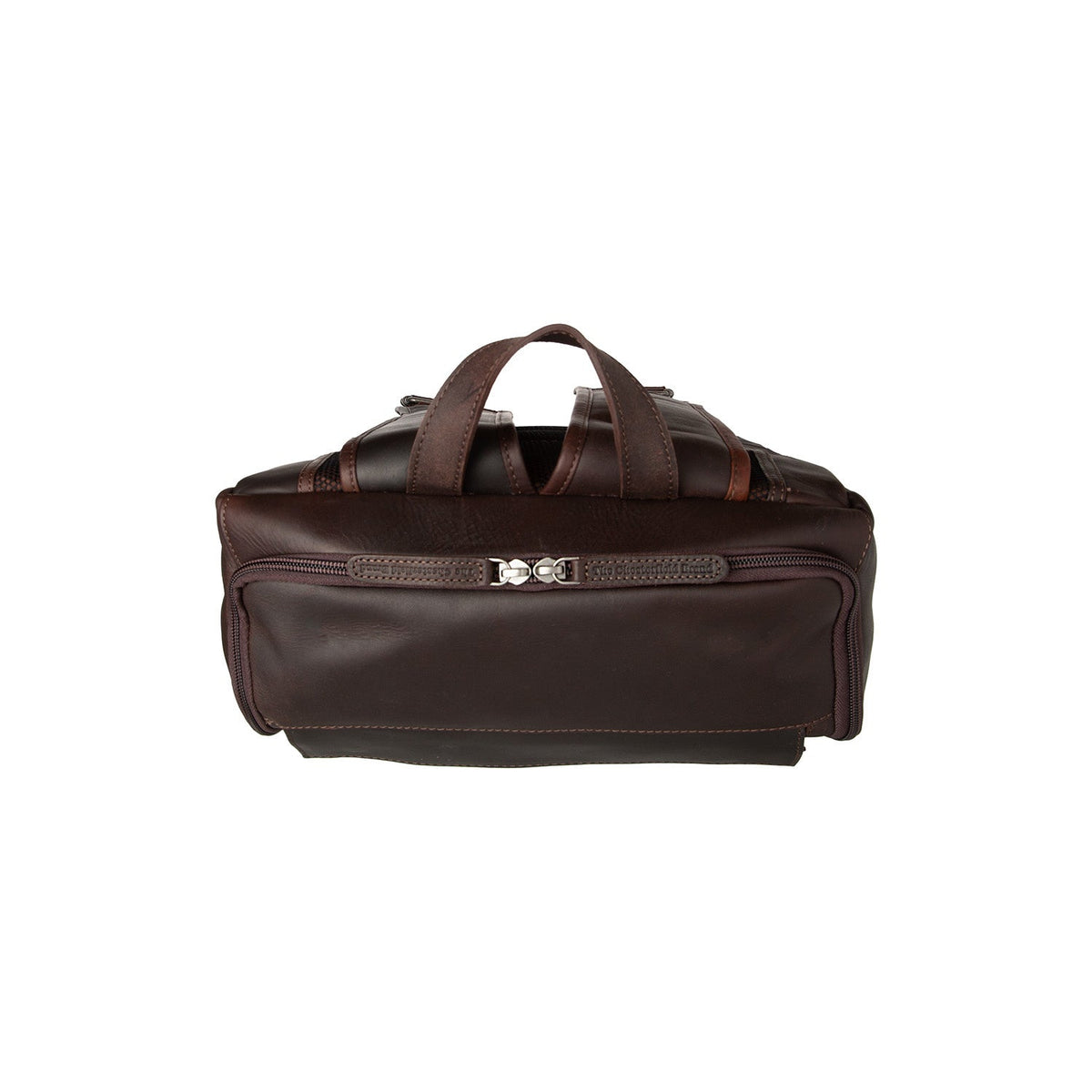 Rich Full-Grain Leather Laptop Backpack Męska – alternate product view 3