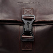 Savona Full-Grain Leather Laptop Backpack Damska – alternate product view 3