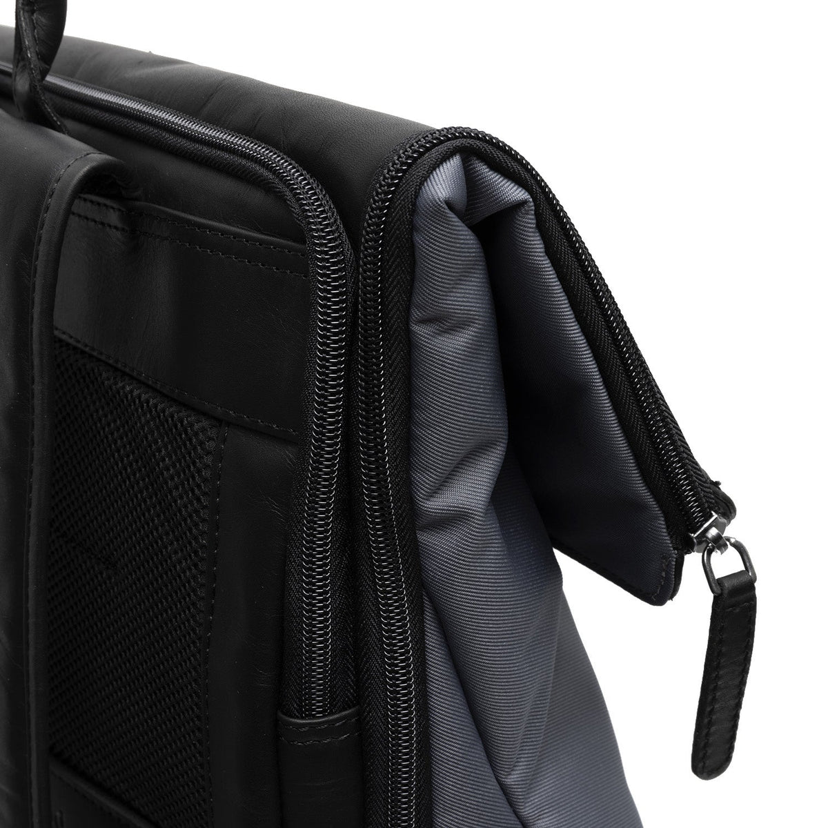 Trondheim Full-Grain Leather Laptop Backpack Damska – alternate product view 2