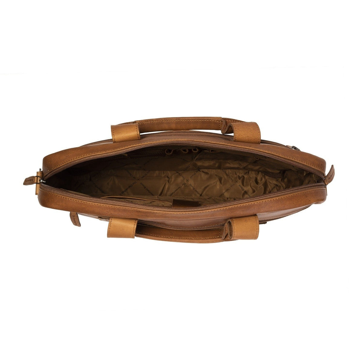 Calvi Full-Grain Leather Laptop Bag Damska – alternate product view 3