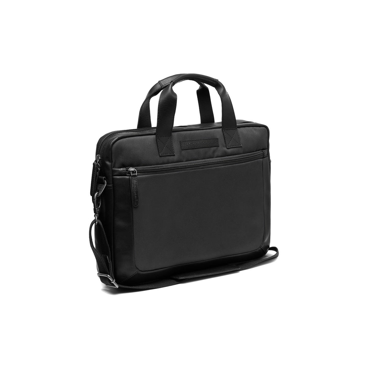 Narvik Full-Grain Leather Laptop Bag Damska in Classic 100% Full-Grain Leather - Full Exterior Front Profile View | Buy Online