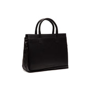 Rivera Full-Grain Leather Laptop Bag Damska in Classic 100% Full-Grain Leather - Full Exterior Front Profile View | Buy Online
