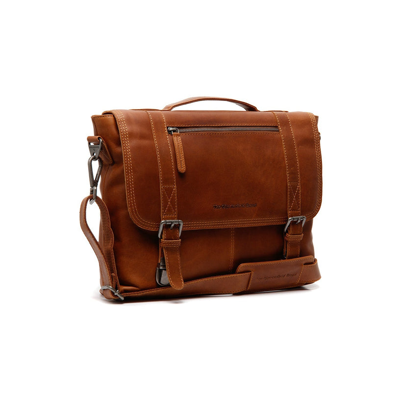 Veneto Full-Grain Leather Laptop Bag Damska