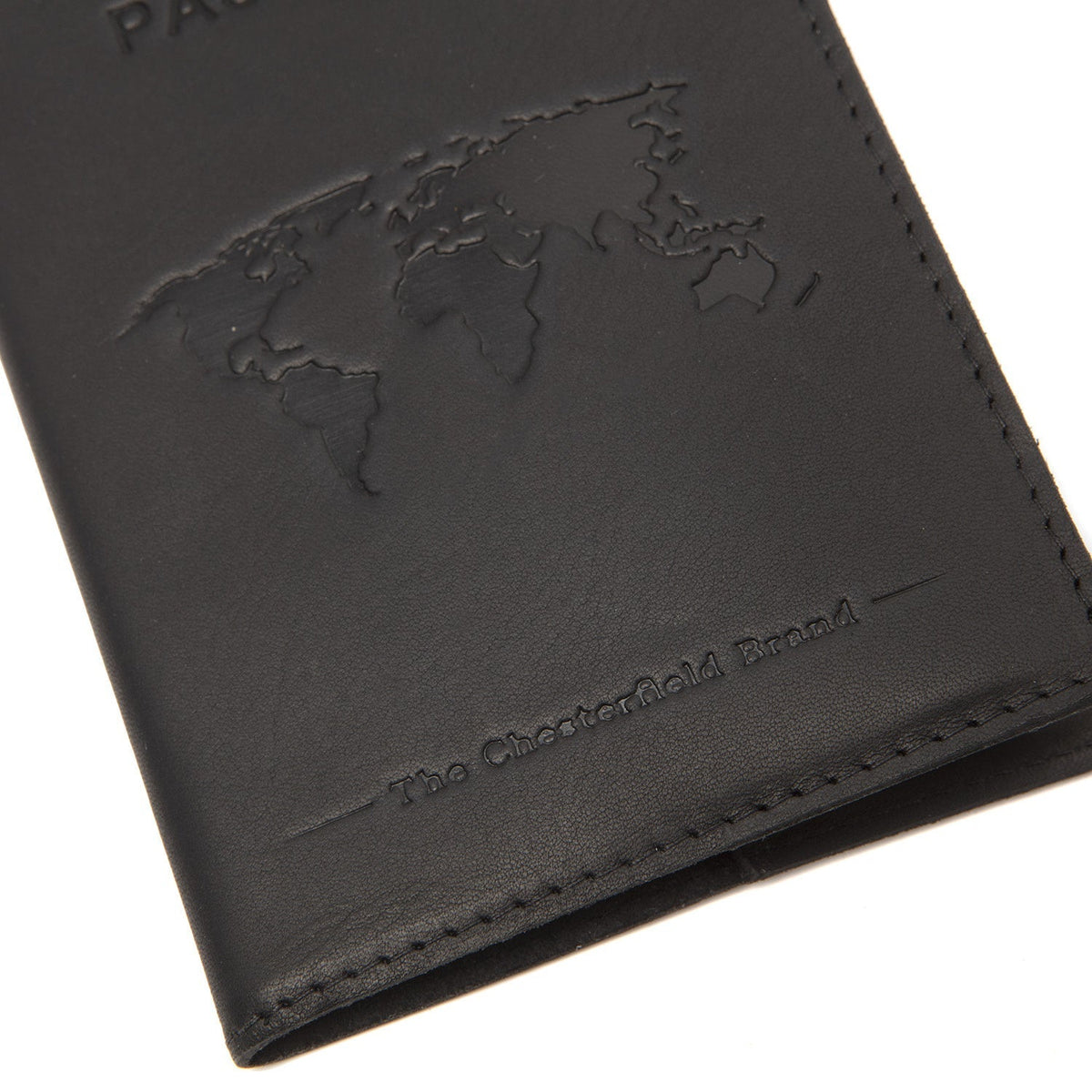 Leather Passport Case Damska - Lateral Side Profile View Showing Sleeve Cut &amp; Athletic Taper Fit