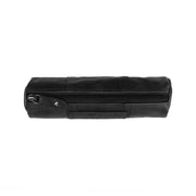 Leather Pencil Case Lea Damska - Lateral Side Profile View Showing Sleeve Cut &amp; Athletic Taper Fit