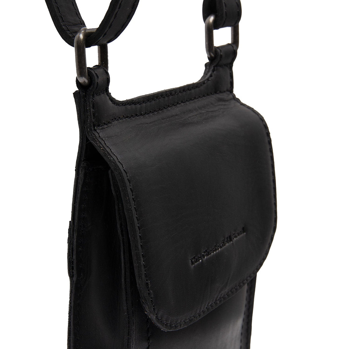 
Nebra Prawdziwa skóra licowa Phone Bag - Widok z boku z ergonomicznym krojem rękawa