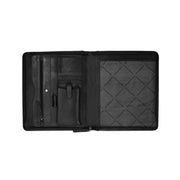 Classic 100% Full-Grain leather Goods - Back View Showing Tailored Shoulder Fit &amp; Clean Hemline