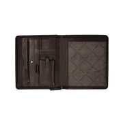 Tailored Rib Cuffs &amp; Hem Craftsmanship Construction Detail on Leather Portfolio Barnet Damska