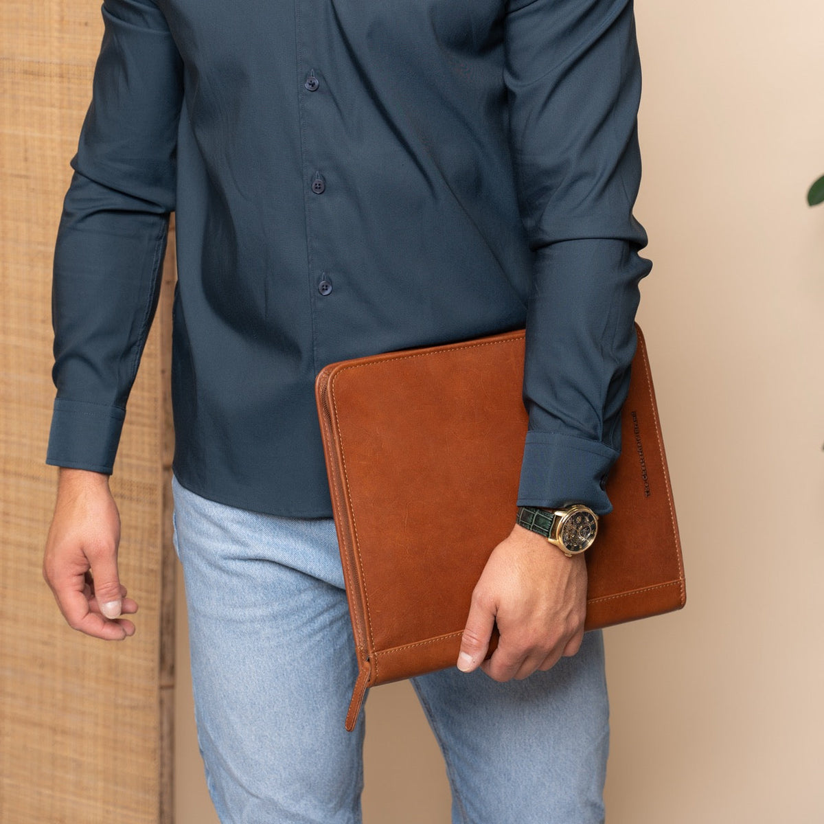 Leather Portfolio Barnet Damska – alternate product view 2