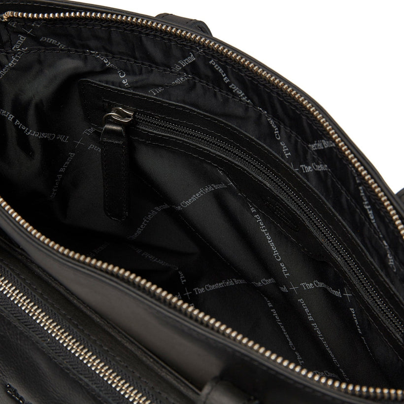 Alicante Full-Grain Leather Shopper Damska