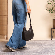 Alexandria Full-Grain Leather Shoulder Bag Damska – alternate product view 3