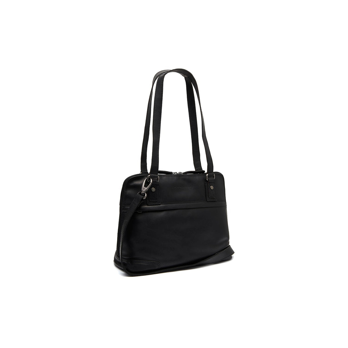Belgrado Full-Grain Leather Shoulder Bag Damska in Classic 100% Full-Grain Leather - Full Exterior Front Profile View | Buy Online