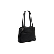 Belgrado Full-Grain Leather Shoulder Bag Damska in Classic 100% Full-Grain Leather - Full Exterior Front Profile View | Buy Online