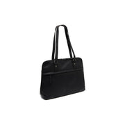 Branson Full-Grain Leather Shoulder Bag Damska in Classic 100% Full-Grain Leather - Full Exterior Front Profile View | Buy Online