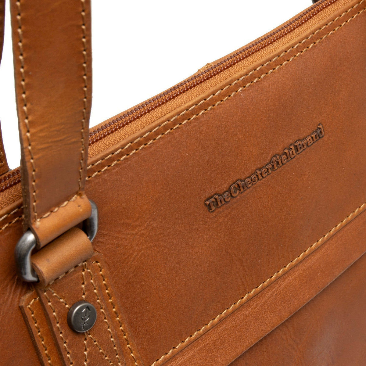 Branson Full-Grain Leather Shoulder Bag Damska – alternate product view 3