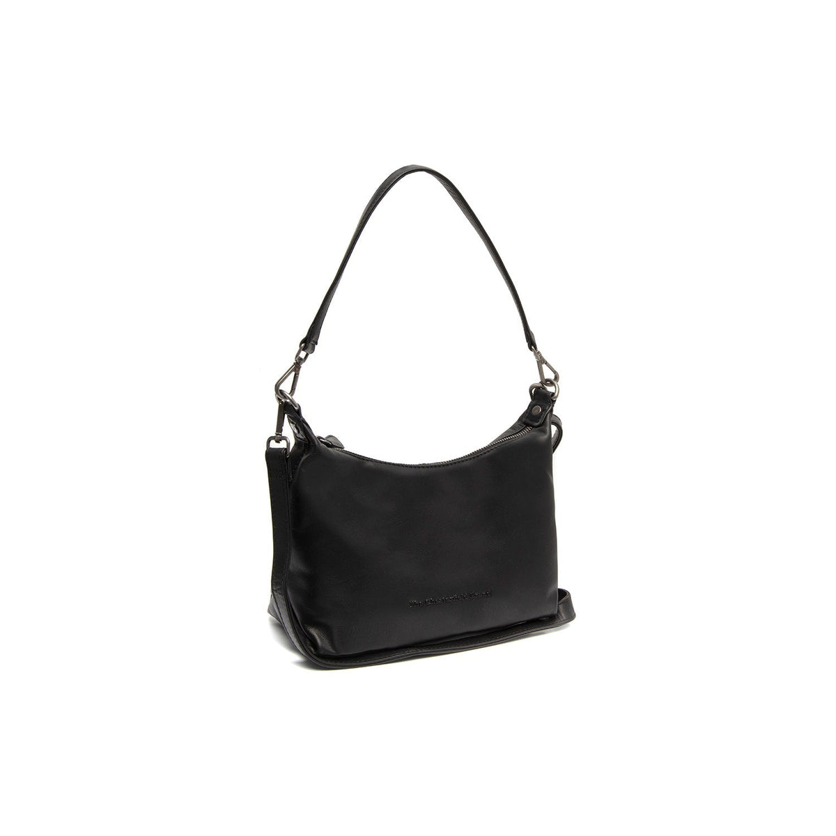 Christie Full-Grain Leather Shoulder Bag Damska in Classic 100% Full-Grain Leather - Full Exterior Front Profile View | Buy Online