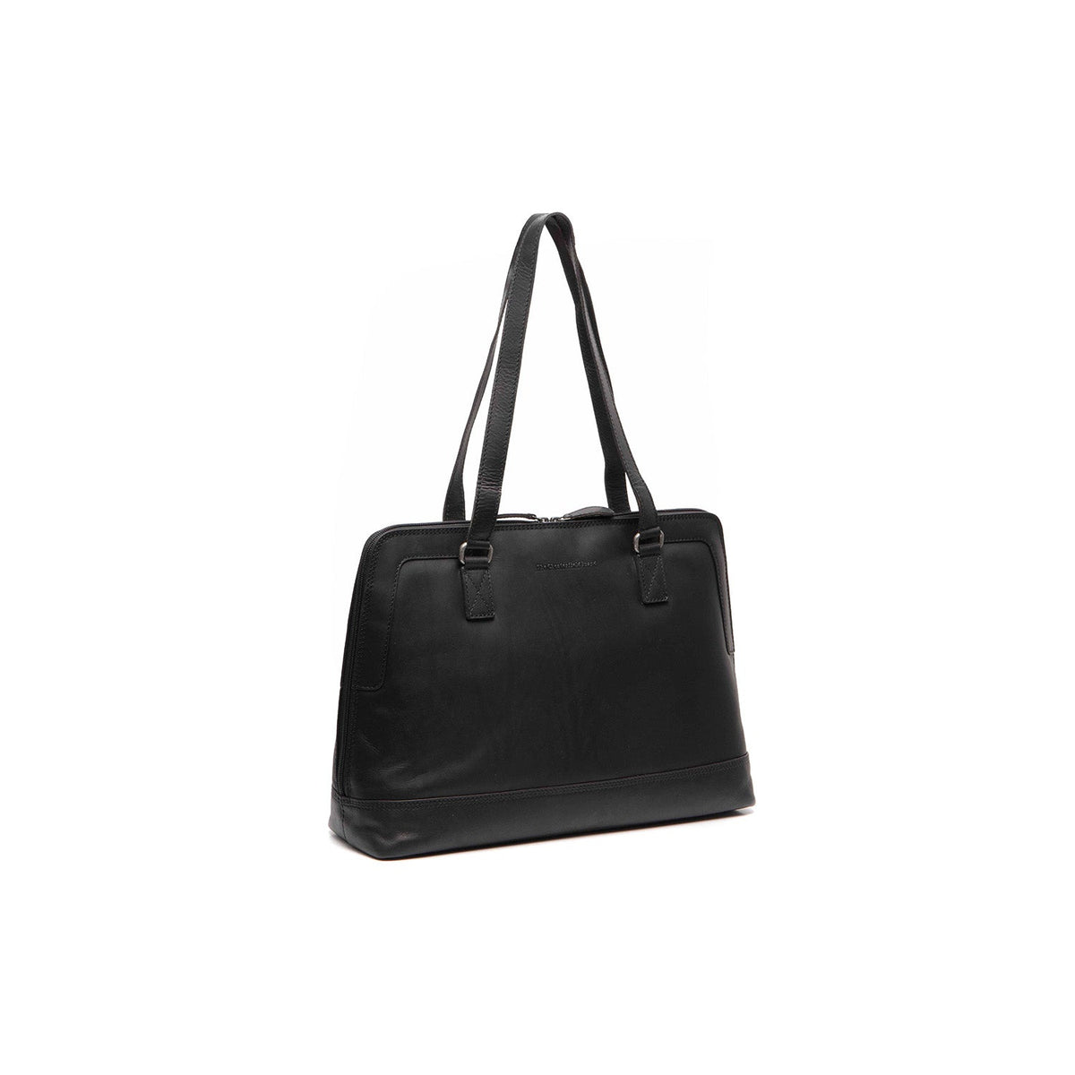 Elvar Full-Grain Leather Shoulder Bag Damska in Classic 100% Full-Grain Leather - Full Exterior Front Profile View | Buy Online