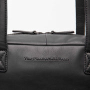 
Classic 100% Full-Grain leather Bag - Widok z tyłu ze wzmocnionymi skórzanymi pasami