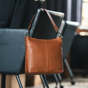 Jen Full-Grain Leather Shoulder Bag Damska – alternate product view 2