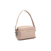 Liora Full-Grain Leather Shoulder Bag Damska in Classic 100% Full-Grain Leather - Full Exterior Front Profile View | Buy Online