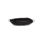 Solid Antique Brass Hardware &amp; Heavy-Duty Dual Zipper Detail on Marle Full-Grain Leather Shoulder Bag Damska