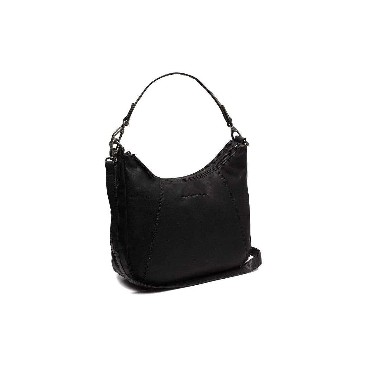 Marle Full-Grain Leather Shoulder Bag Damska in Classic 100% Full-Grain Leather - Full Exterior Front Profile View | Buy Online