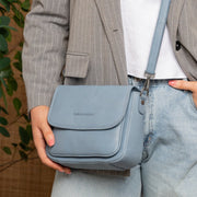 Miloa Full-Grain Leather Shoulder Bag Damska – alternate product view 2