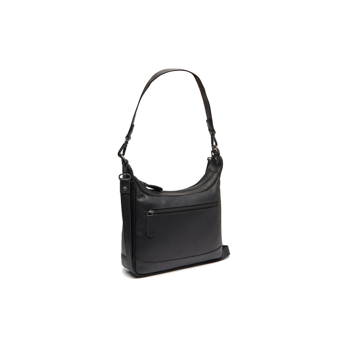 Mirave Full-Grain Leather Shoulder Bag Damska in Classic 100% Full-Grain Leather - Full Exterior Front Profile View | Buy Online