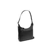 Mirave Full-Grain Leather Shoulder Bag Damska in Classic 100% Full-Grain Leather - Full Exterior Front Profile View | Buy Online