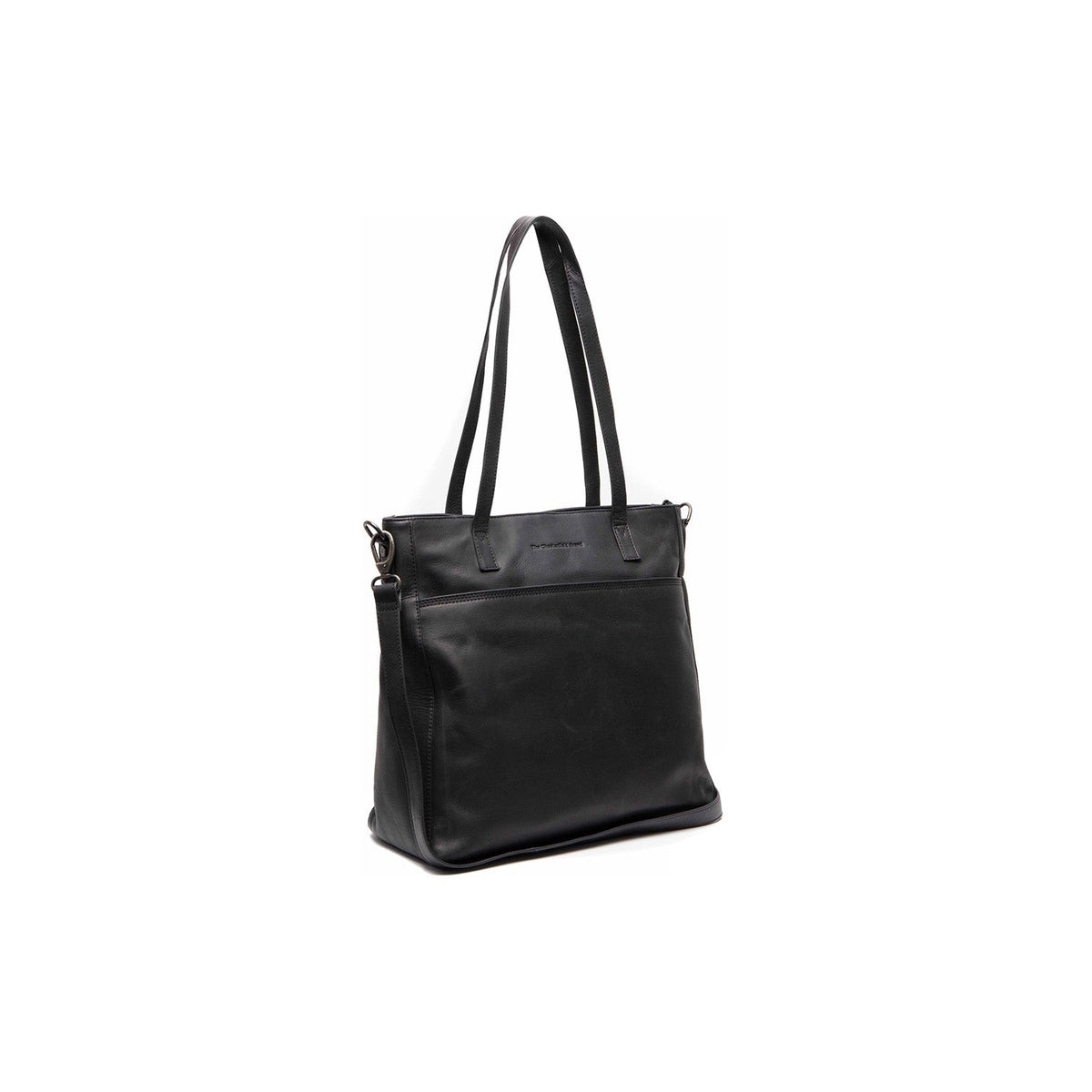 Mosel Full-Grain Leather Shoulder Bag Damska in Classic 100% Full-Grain Leather - Full Exterior Front Profile View | Buy Online