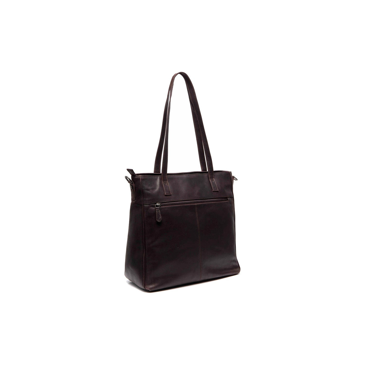 Brown Leather Shoulder Bag Mosel, detail view 4