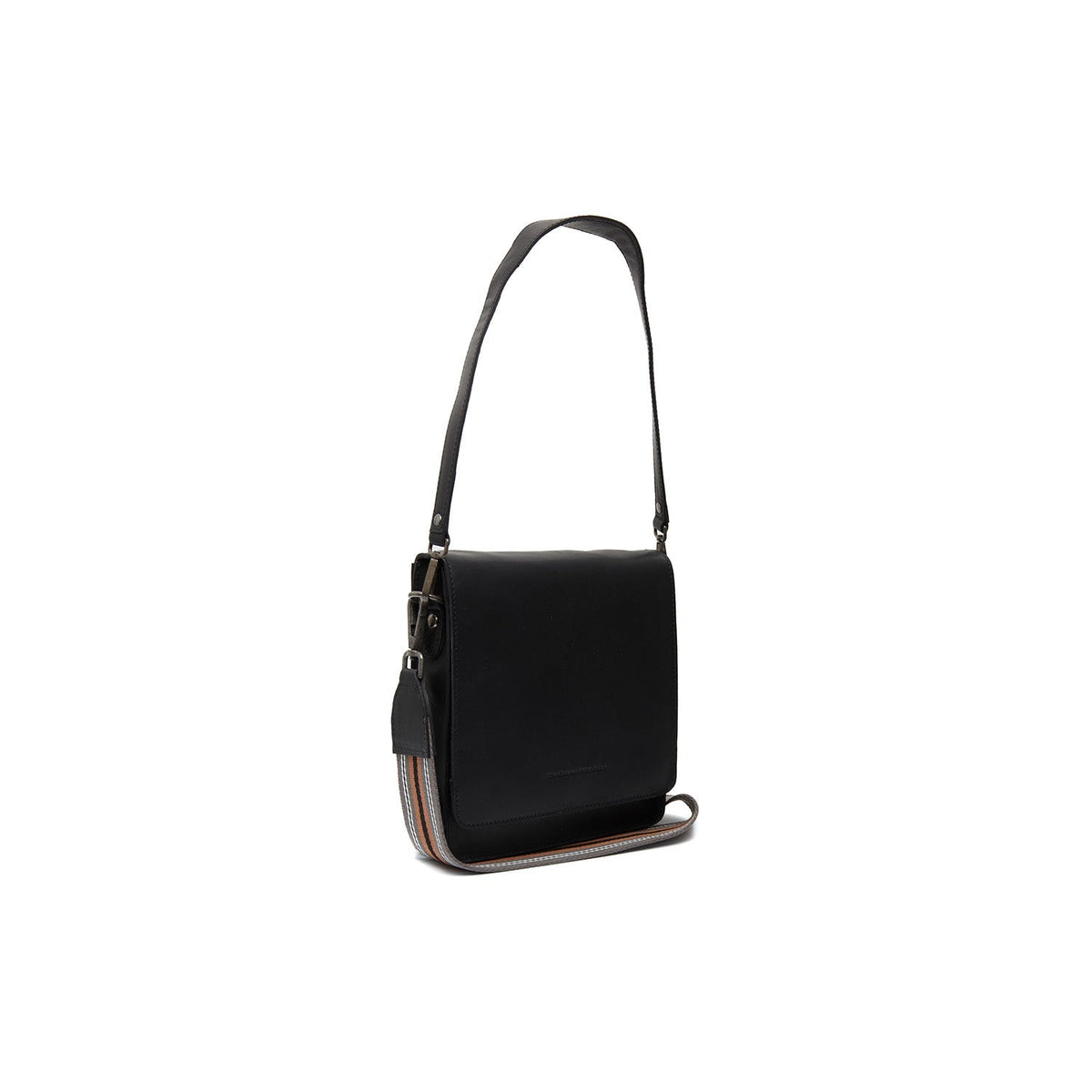 Osuna Full-Grain Leather Shoulder Bag Damska in Classic 100% Full-Grain Leather - Full Exterior Front Profile View | Buy Online