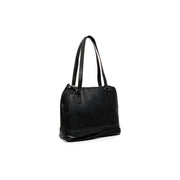Seron Full-Grain Leather Shoulder Bag Damska in Classic 100% Full-Grain Leather - Full Exterior Front Profile View | Buy Online