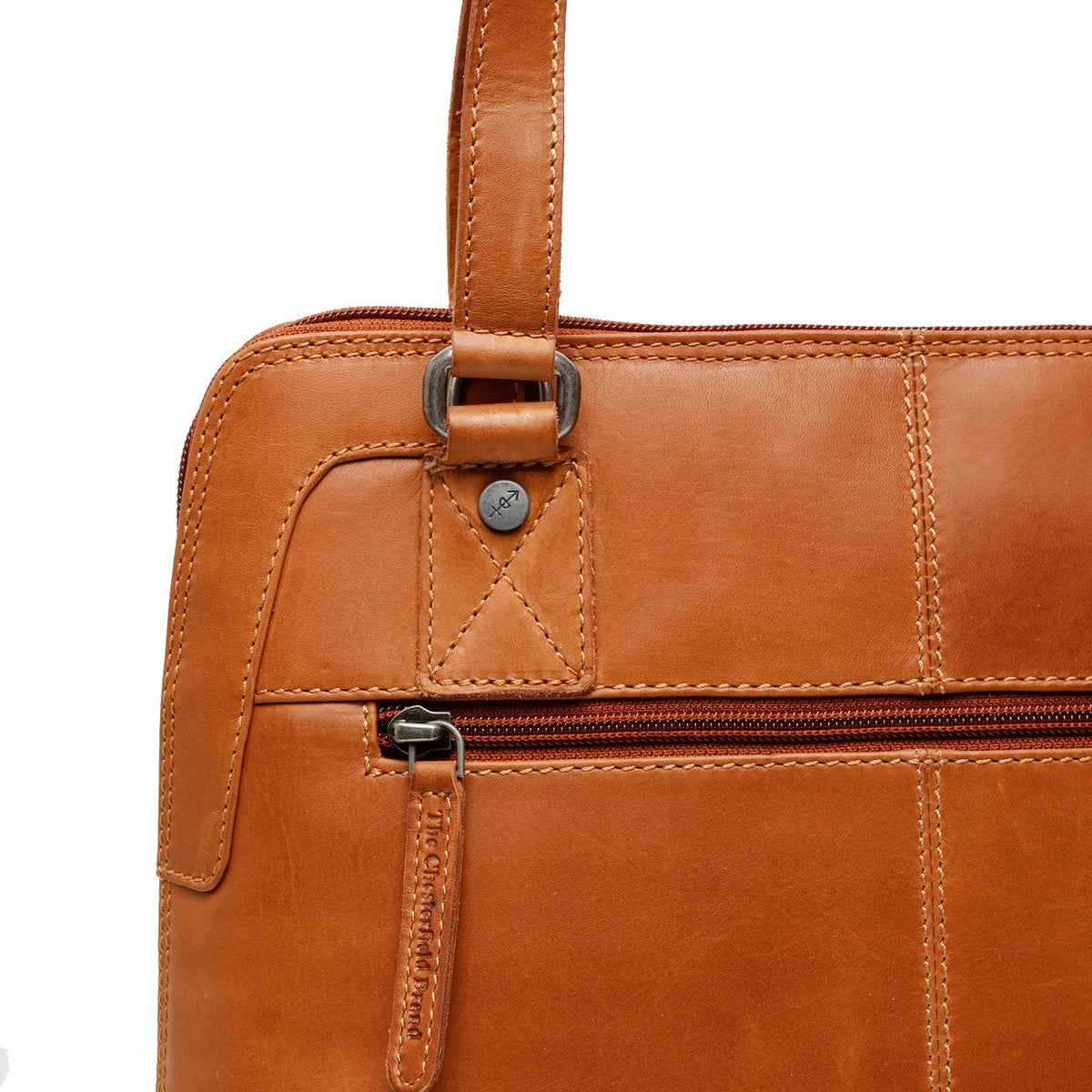 Seron Full-Grain Leather Shoulder Bag Damska – alternate product view 3