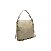 Sintra Full-Grain Leather Shoulder Bag Damska in Classic 100% Full-Grain Leather - Full Exterior Front Profile View | Buy Online