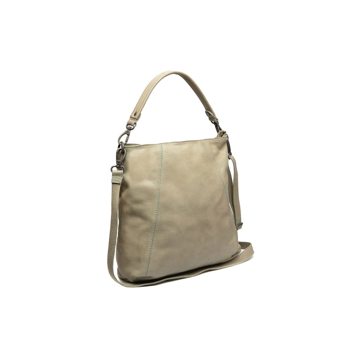 Sintra Full-Grain Leather Shoulder Bag ze 100% klasycznej skóry licowej - Full Exterior Widok z przodu i dopasowana sylwetka | Kup online w oficjalnym sklepie