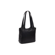 Tofino Full-Grain Leather Shoulder Bag Damska in Classic 100% Full-Grain Leather - Full Exterior Front Profile View | Buy Online