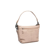 Zarita Full-Grain Leather Shoulder Bag Damska in Classic 100% Full-Grain Leather - Full Exterior Front Profile View | Buy Online