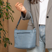 Zarita Full-Grain Leather Shoulder Bag Damska – alternate product view 2