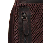 Brown Leather Sling Bag Bowey Damska, detail view 4