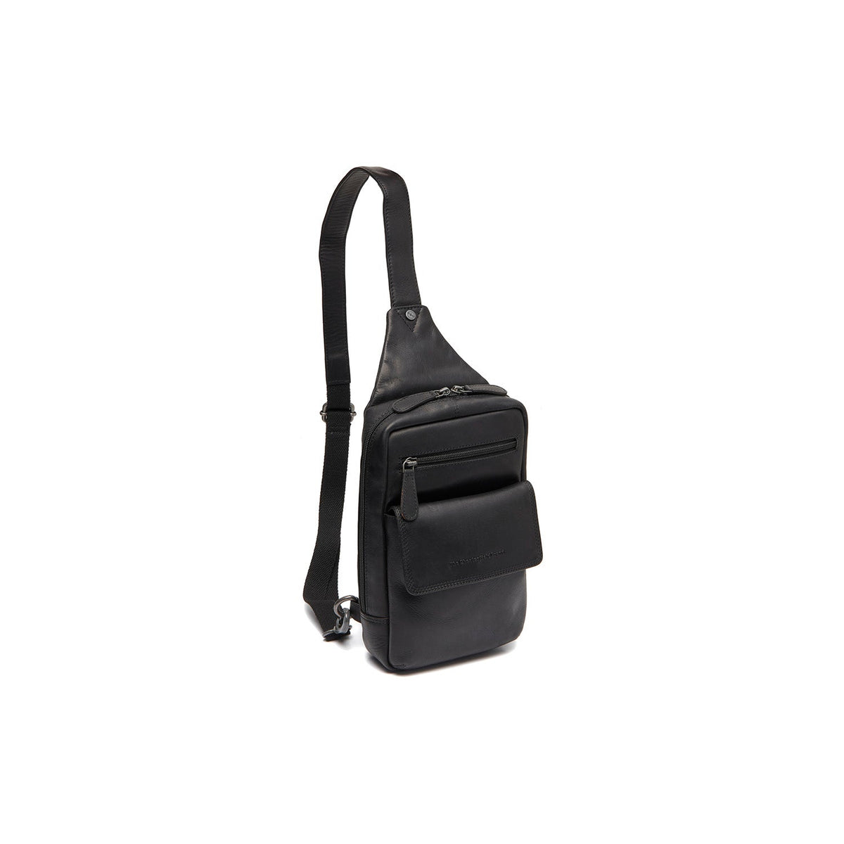 
Leather Sling Bag Turelle ze 100% klasycznej skóry licowej - Full Exterior Widok z przodu i dopasowana sylwetka | Kup online w oficjalnym sklepie